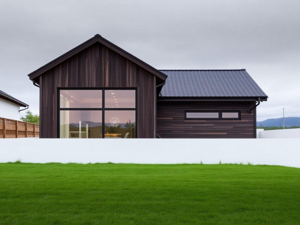 Vivienda unifamiliar construida en Puerto Varas, obra habitacional terminada